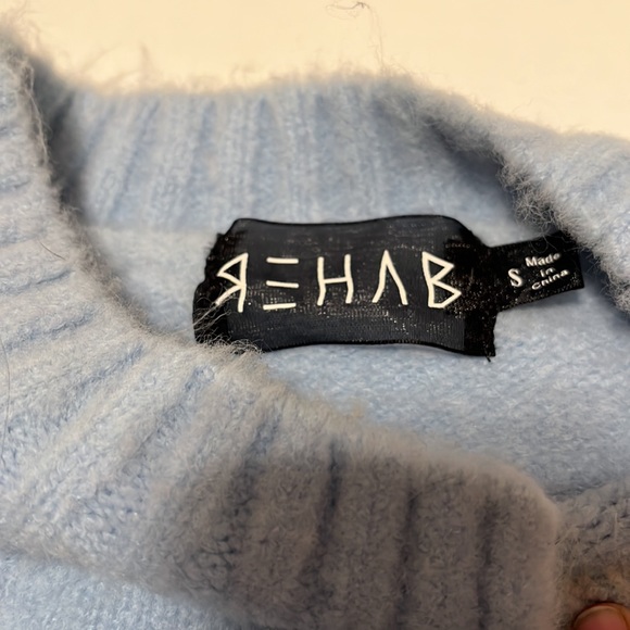 REHAB - Very thick, excellent quality sweater with unique cut outs. - Picture 2 of 2